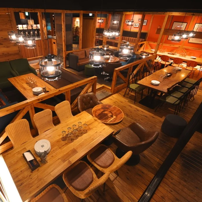 クラフトビール&Tボーンステーキ ビアガーデン 柳橋TERRACEの店内